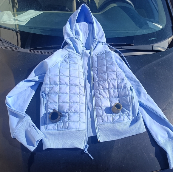 Old Navy Jackets & Blazers - Blue old navy active hoodie sz small